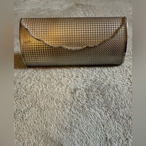 Elegant Silver Clutch Bag